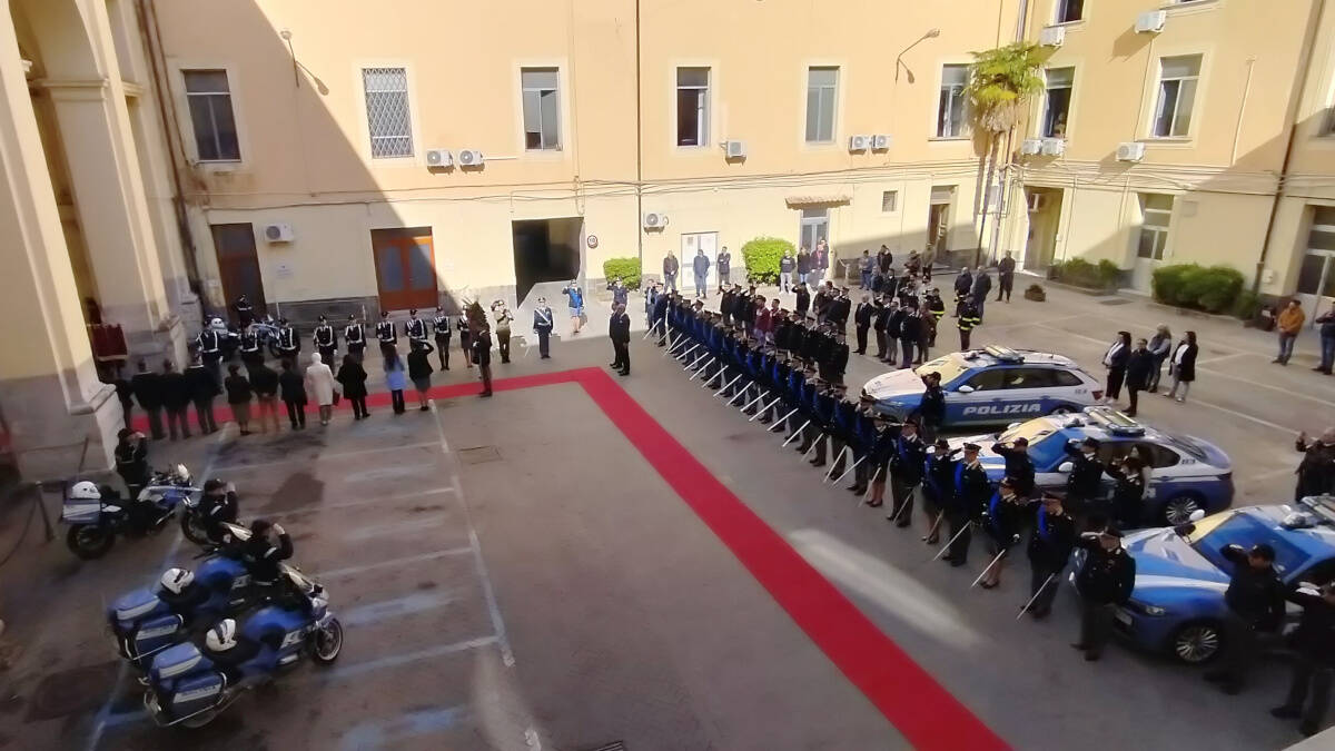 Caserta, la Polizia di Stato celebra il 171° Anniversario della fondazione  - Caserta Notizie