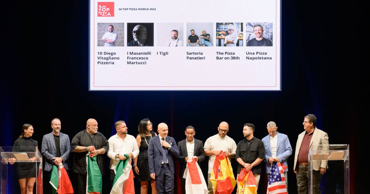 50 Top Pizza World 2023 I Masanielli di Francesco Martucci e 10 Diego