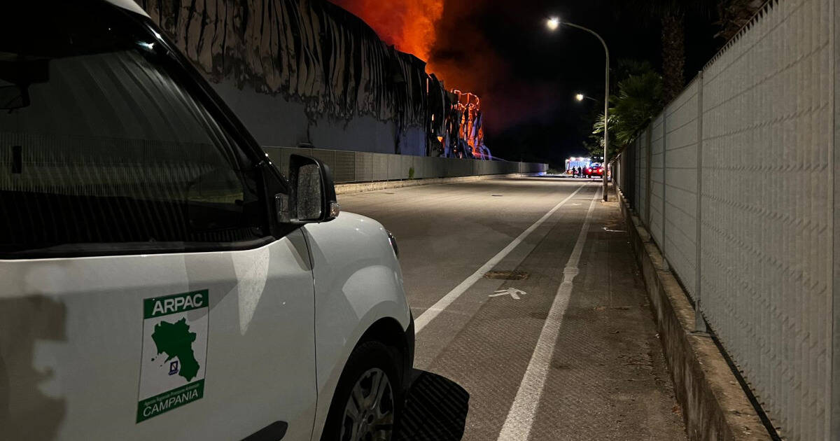 Incendio Pastorano 