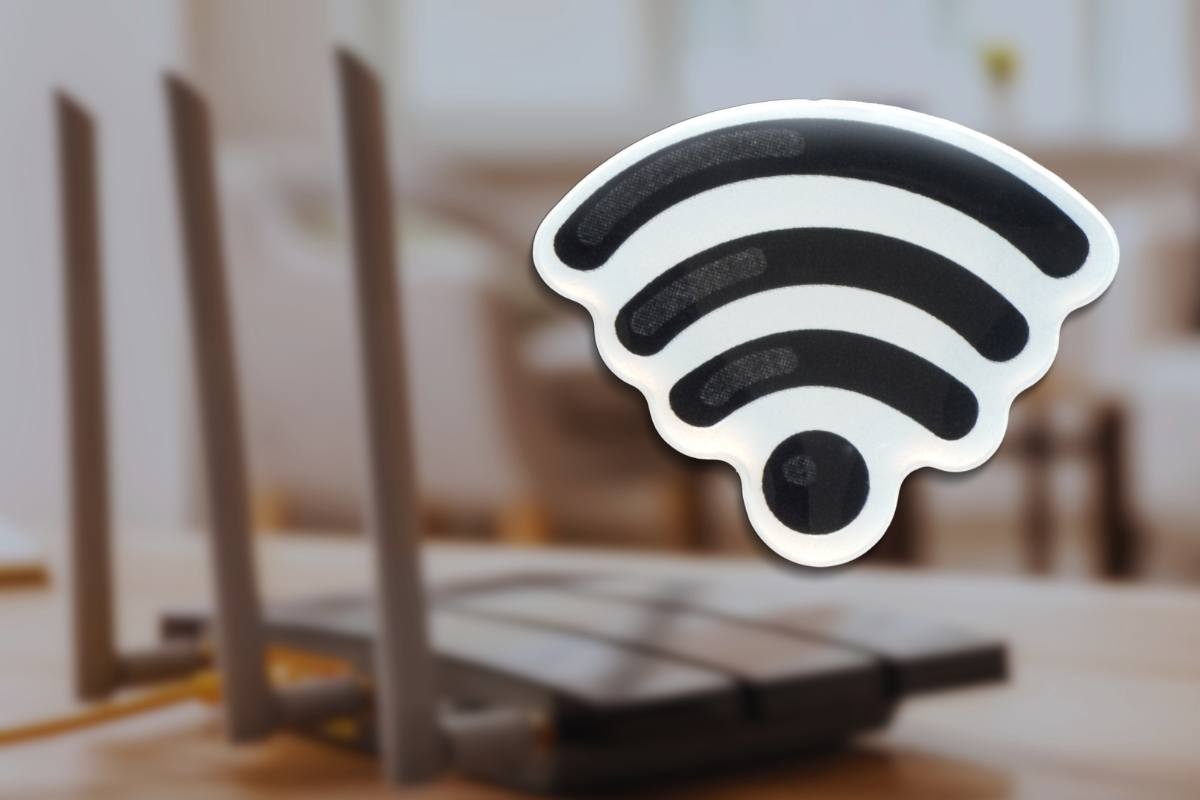 router e icona wifi