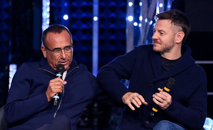 Alessandro Cattelan e Carlo Conti 