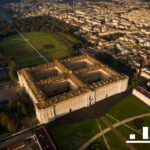 Caserta dall'alto