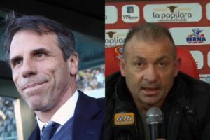 Gianfranco Zola e D'Agostino