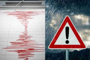 Terremoto e Allerta Meteo