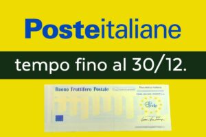 Buono postale cancellato addio 2025