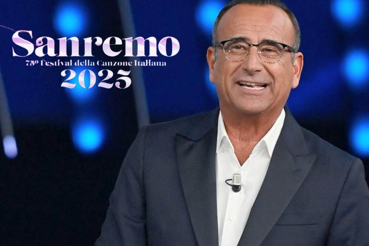 carlo conti sanremo 2025