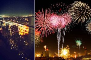 Capodanno pericoli sul balcone