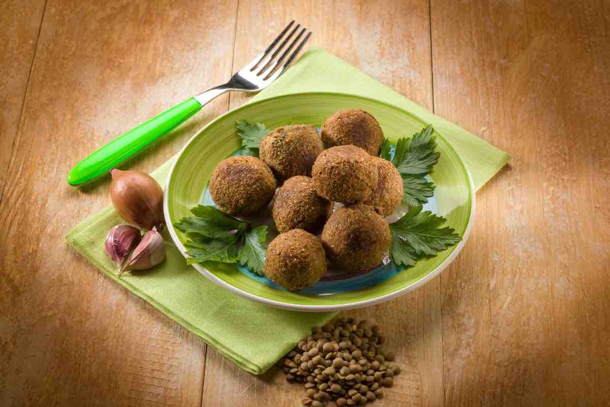 Polpette di lenticchie 