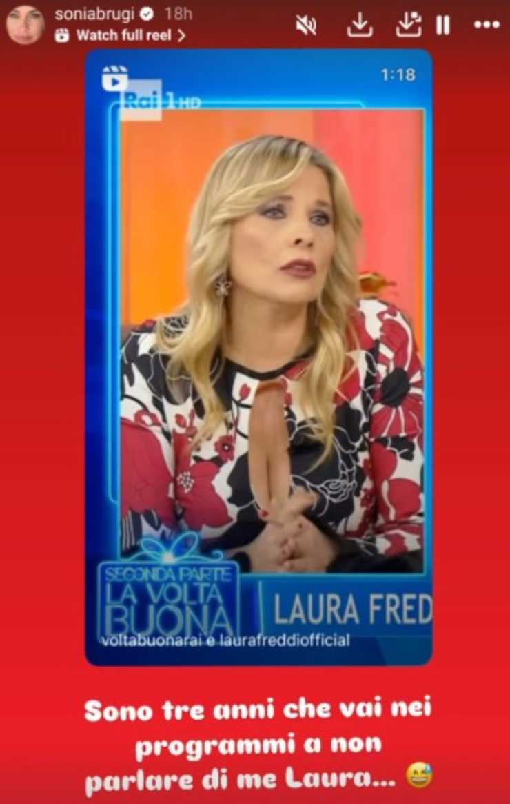 sonia bruganelli risposta a laura freddi