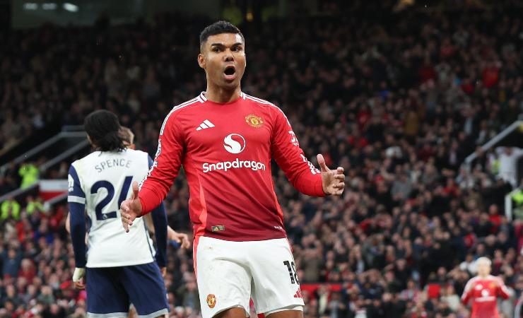 Casemiro in maglia United