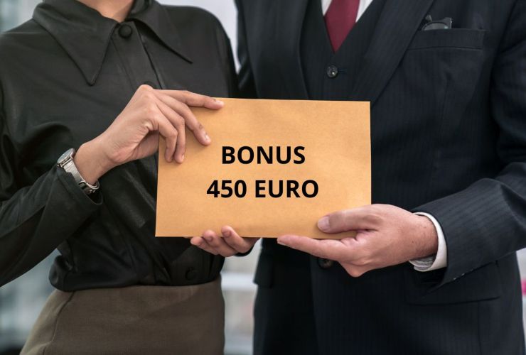 Consegna Bonus 450 euro