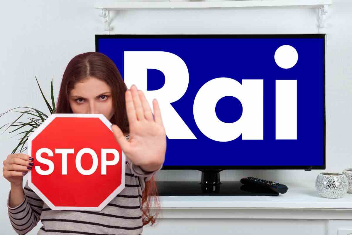 Rai logo televisione stop ragazza