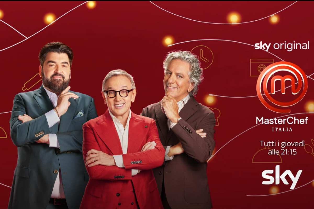 i tre giudici di masterchef italia bruno barbieri, antonino cannavacciuolo e giorgio locatelli